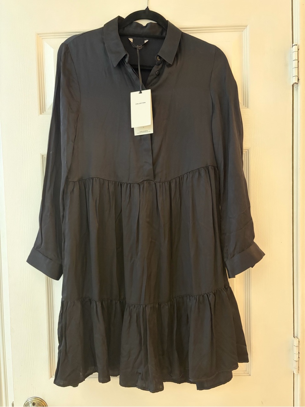 Brand new Zara black knee length dress